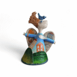 Angelas iš šamotinio molio