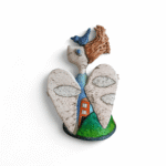 Angelas iš šamotinio molio - Image 2