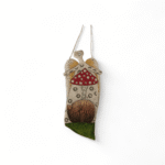 Angelas iš šamotinio molio pakabinamas