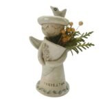 Keramikinis angelas su palinkėjimu