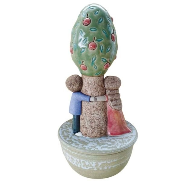 Skulptūra -dėžutė-obelis - Image 2