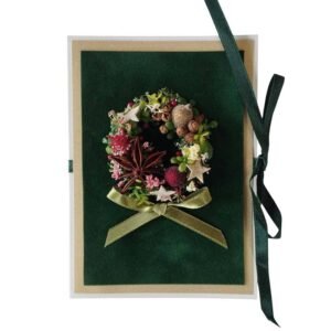 Atvirukas kalėdinis vainikas