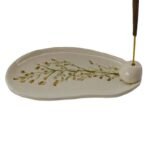 Smilkalinė su augalo įspaudu