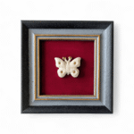 Įrėmintas keramikinis drugelis