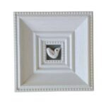 Įrėmintas keramikinis paukštis