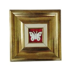 Įrėmintas keramikinis drugelis