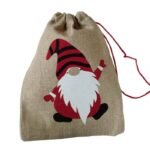 Kalėdinis medžiaginis maišelis